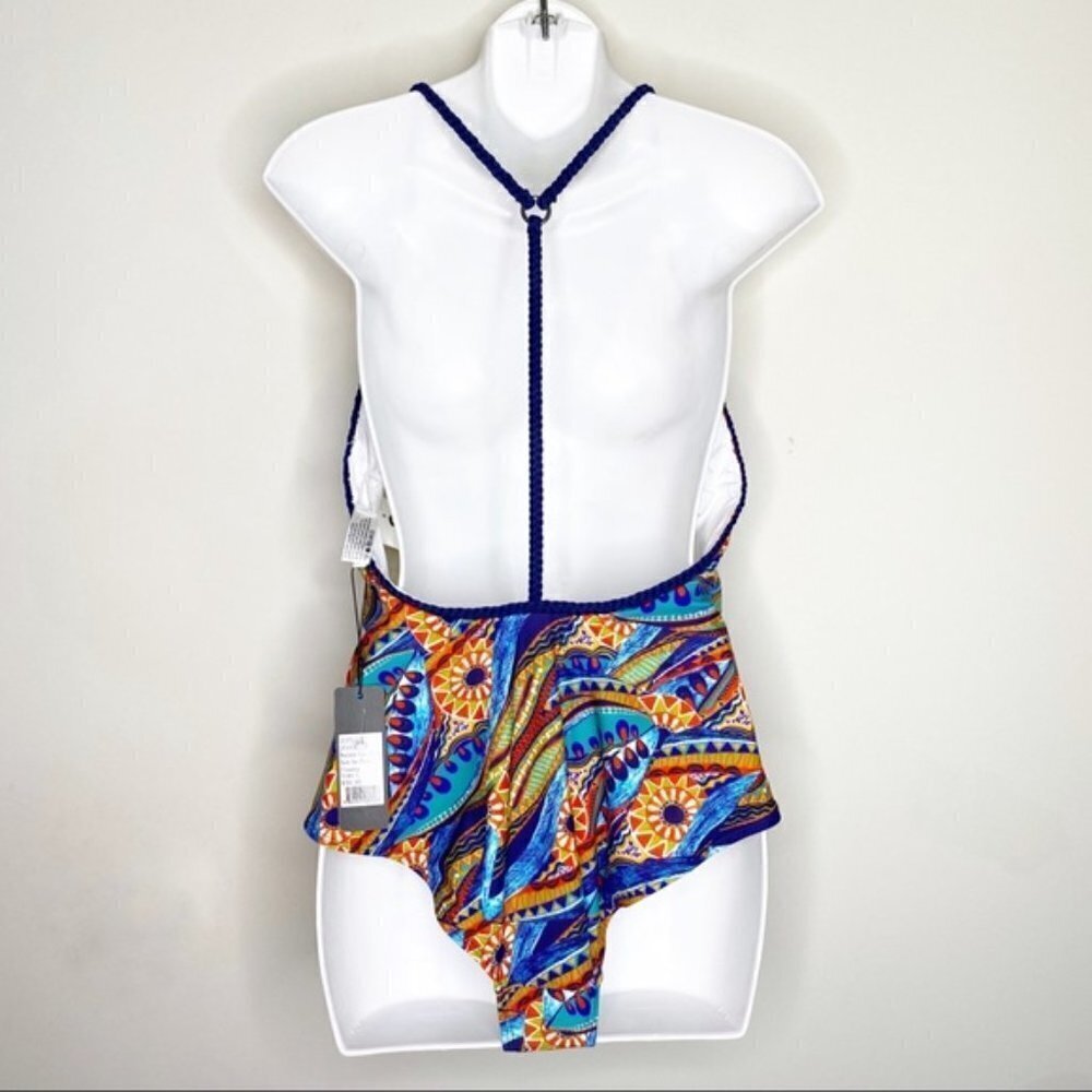2Chillies T Strap Fiesta One Piece Swimsuit L - Picture 7 of 8